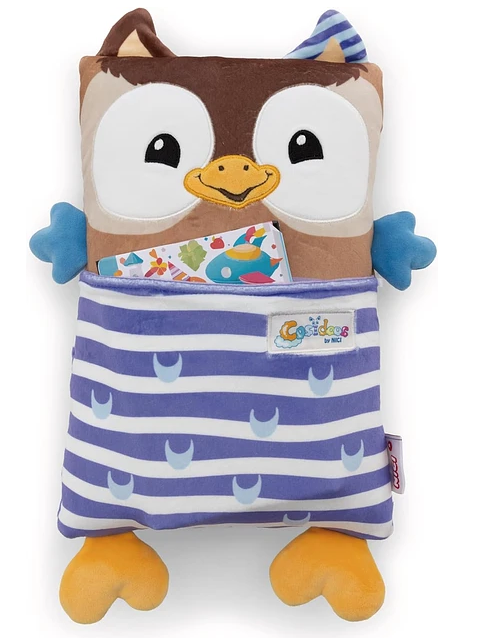 Nici - Cosidoos | Peluche Coruja c/função reversível, 30X20cm