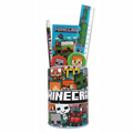 Conjunto Minecraft copo metalico 7 peças