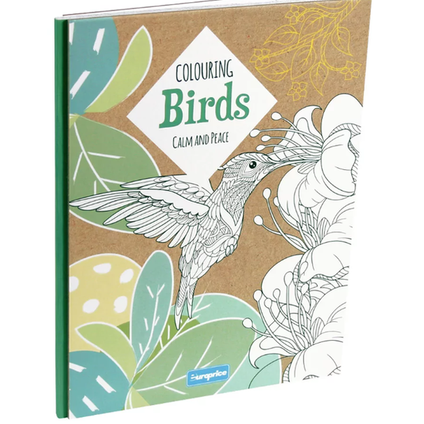 Livro para colorir - Colouring Calm and Peace – Birds
