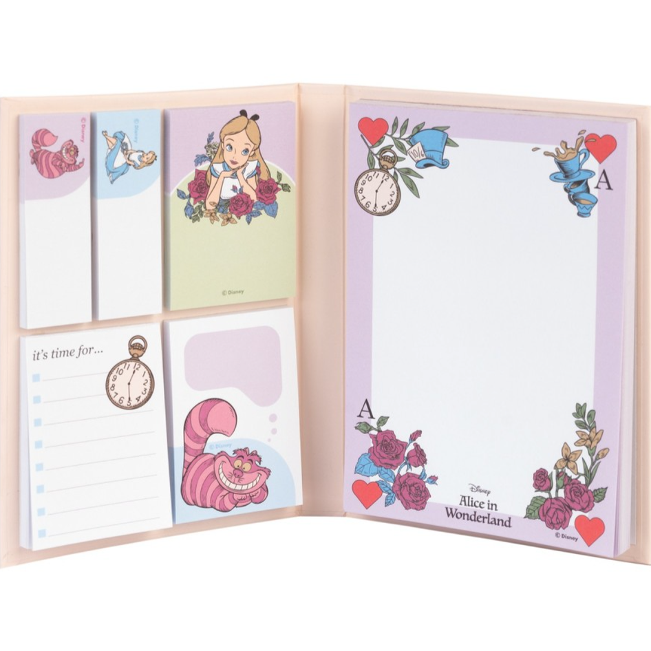 Bloco de notas adesivas Alice no pais das maravilhas
