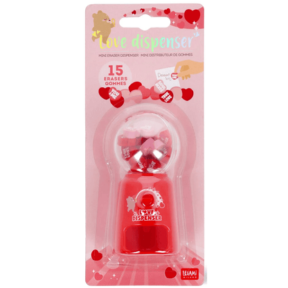 Mini dispensador de borracha - Love Dispenser