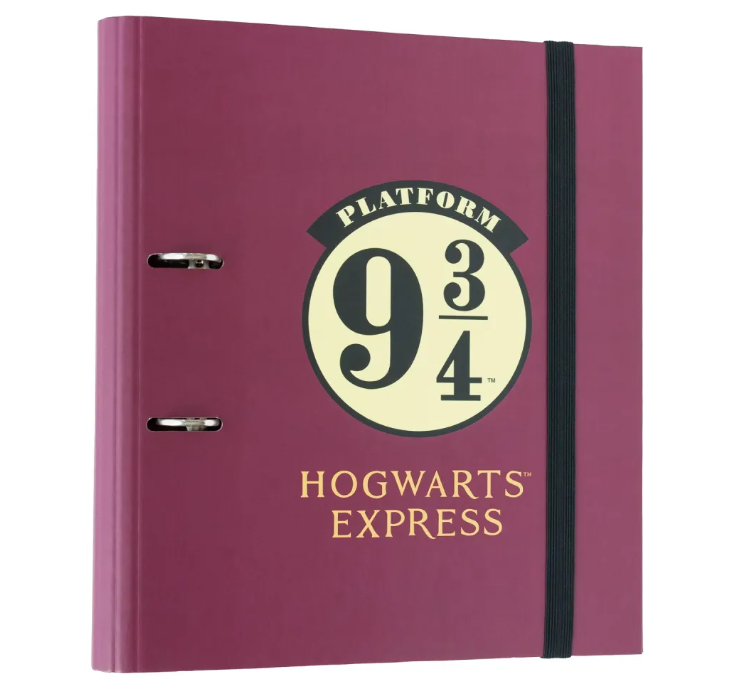 Pasta 2 argolas Harry Potter 9 3/4