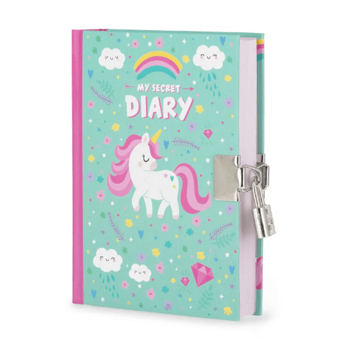 Diário Secreto com Cadeado - Meu Diário Secreto Unicórnio Legami