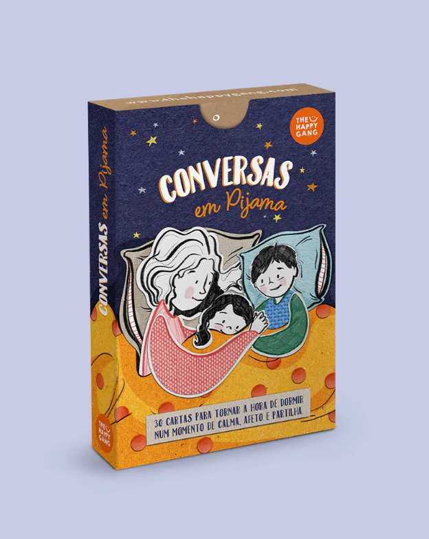 Flashcards - Conversas em Pijama - The Happy Gang