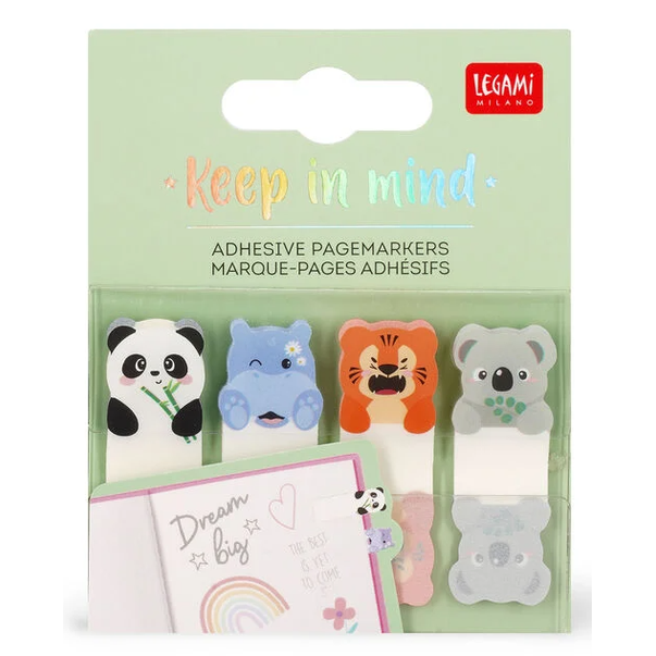 Notas adesivas Legami Animais