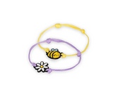 Conjunto de 2 pulseiras - Abelha/Margarida Legami