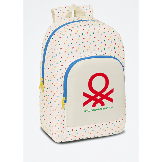 Mochila Escolar Benetton 46cm