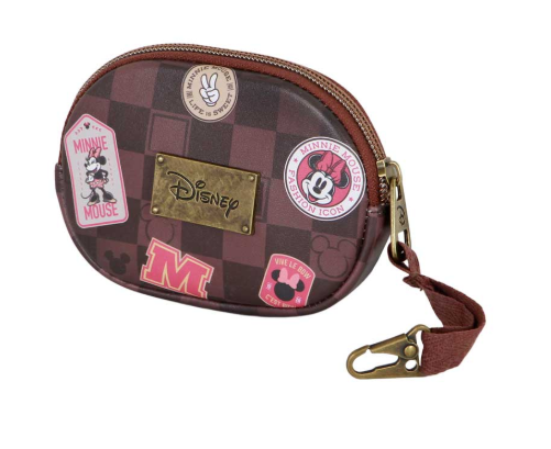 Porta-moedas marrom Minnie Mouse Pill Journey