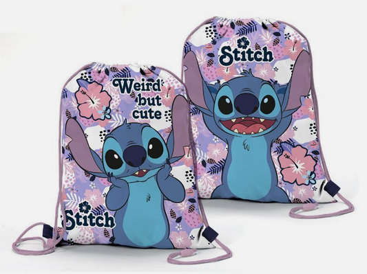Bolsa tiracolo Stitch - Papelaria Encantada