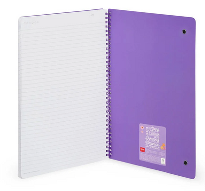Caderno A4 Legami Espiral Maxi - Flowers
