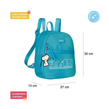 Mochila casual Snoopy Azul