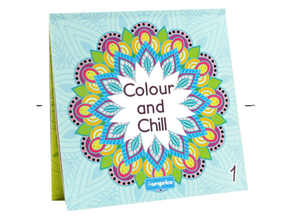 Livro para colorir - Colour and Chill – 1