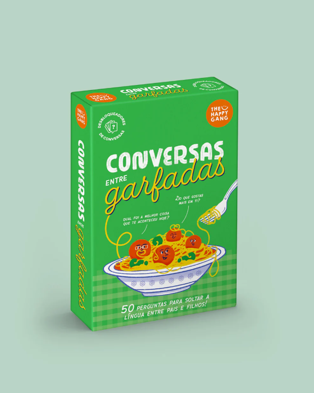 Desbloqueadores de conversa - Conversas entre Garfadas - The Happy Gang