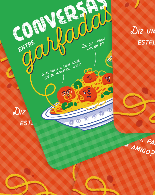 Desbloqueadores de conversa - Conversas entre Garfadas - The Happy Gang