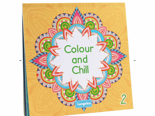 Livro para colorir - Colour and Chill – 2