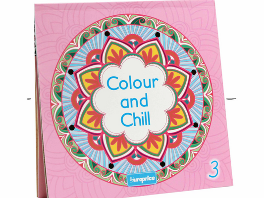 Livro para colorir - Colour and Chill – 3