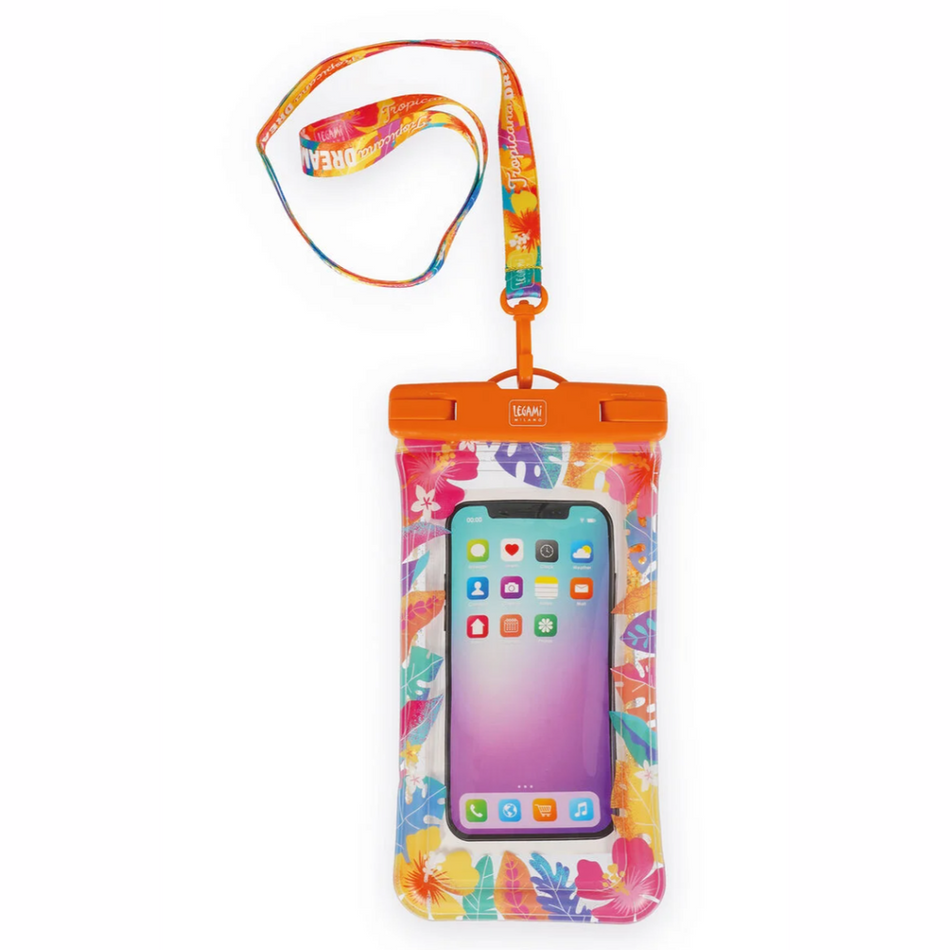 Capa flutuante à prova de água para smartphone Tropicana Dream - Legami