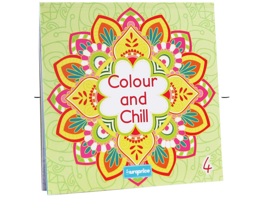 Livro para colorir - Colour and Chill – 4