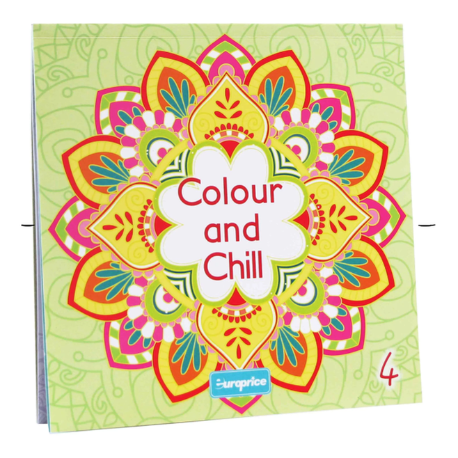 Livro para colorir - Colour and Chill – 4