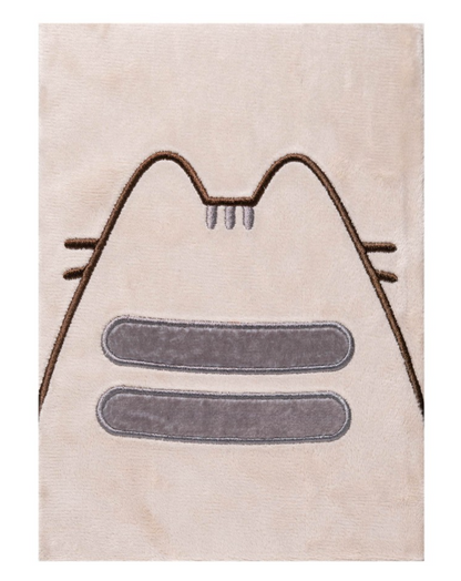 CADERNO PREMIUM A5 COM CAPA DE PELÚCIA PUSHEEN FOODIE COLLECTION