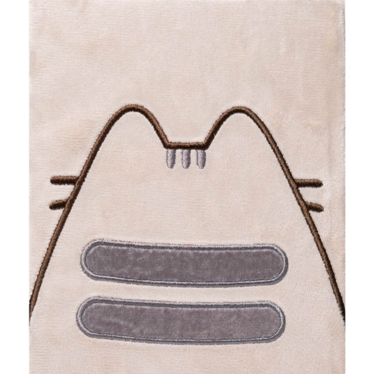 CADERNO PREMIUM A5 COM CAPA DE PELÚCIA PUSHEEN FOODIE COLLECTION