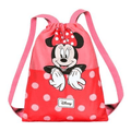 Saco de Cordão Joy Minnie - Vermelha