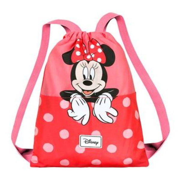 Bolso con cordón Joy Minne - Rojo