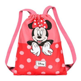 Saco de Cordão Joy Minnie - Vermelha