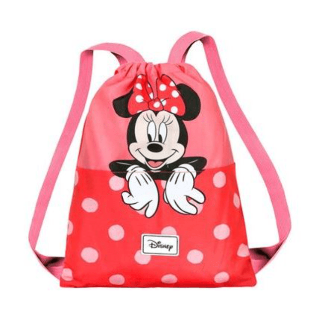 Bolso con cordón Joy Minne - Rojo