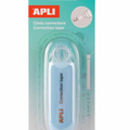 Corretor de fita Apli Nordik 5mmx6m Azul