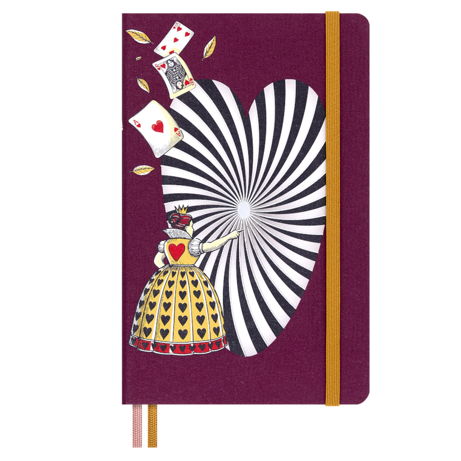 Moleskine Alice no pais das maravilhas capa dura liso Ed. Limitada