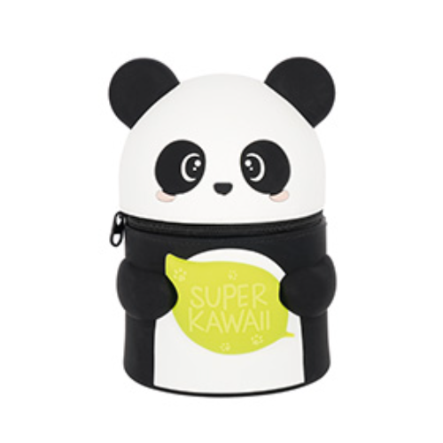 Estojo Legami - Super Kawaii - 2-in-1 Silicone Pencil Case - Panda