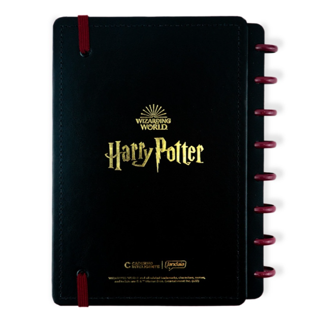 Caderno A5 black by Harry Potter