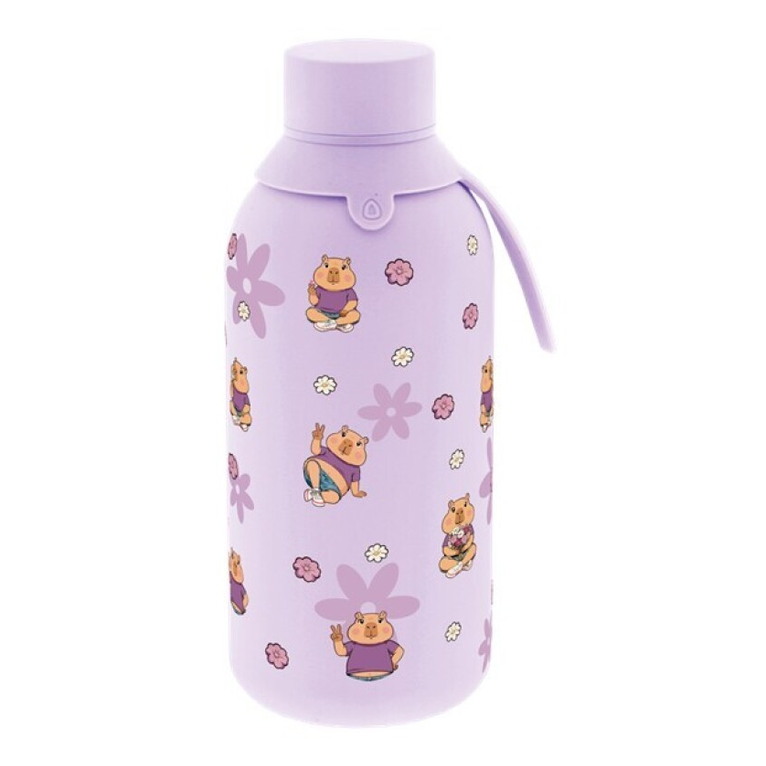 Garrafa térmica 500ML Capivara Lilac
