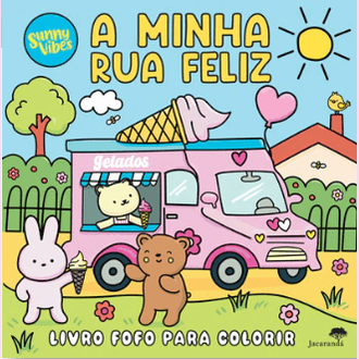 Livro colorir - A minha rua Feliz