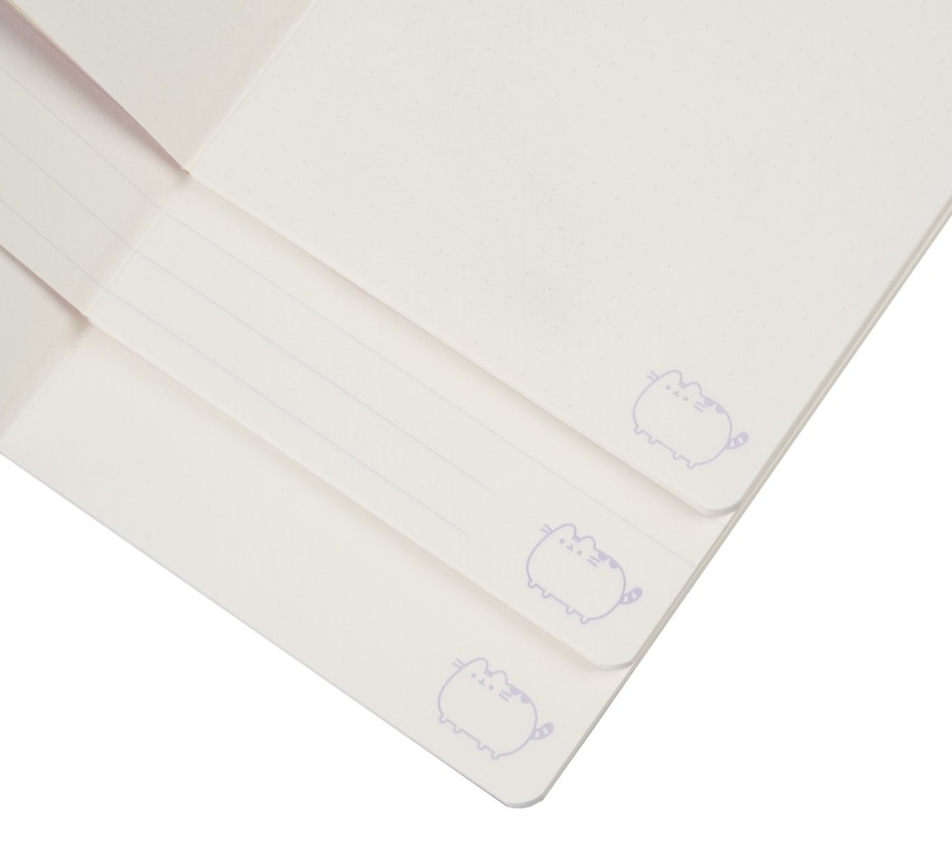 PACK 3 CADERNOS A5 PUSHEEN MOMENTS