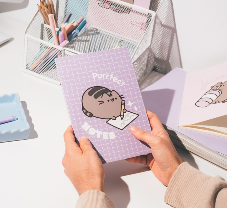 PACK 3 CADERNOS A5 PUSHEEN MOMENTS