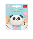 Borracha 2 em 1 panda Legami