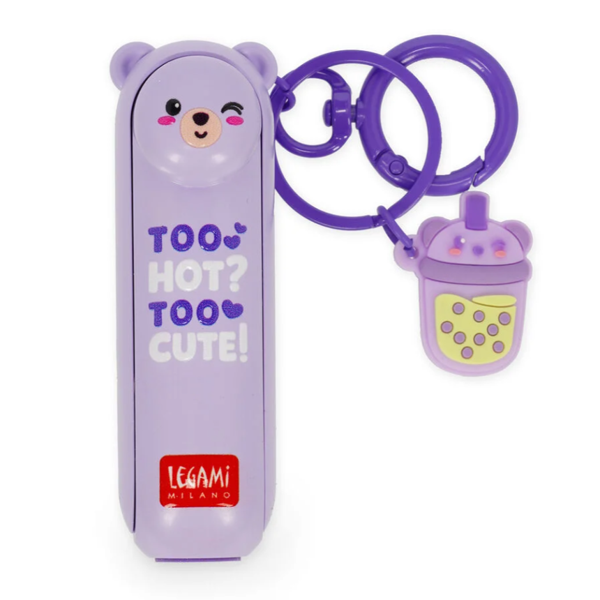 Ventilador portátil recarregável - Teddy - Legami