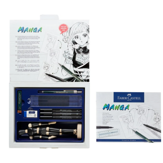Kit de iniciação em pintura Manga - Faber-castell