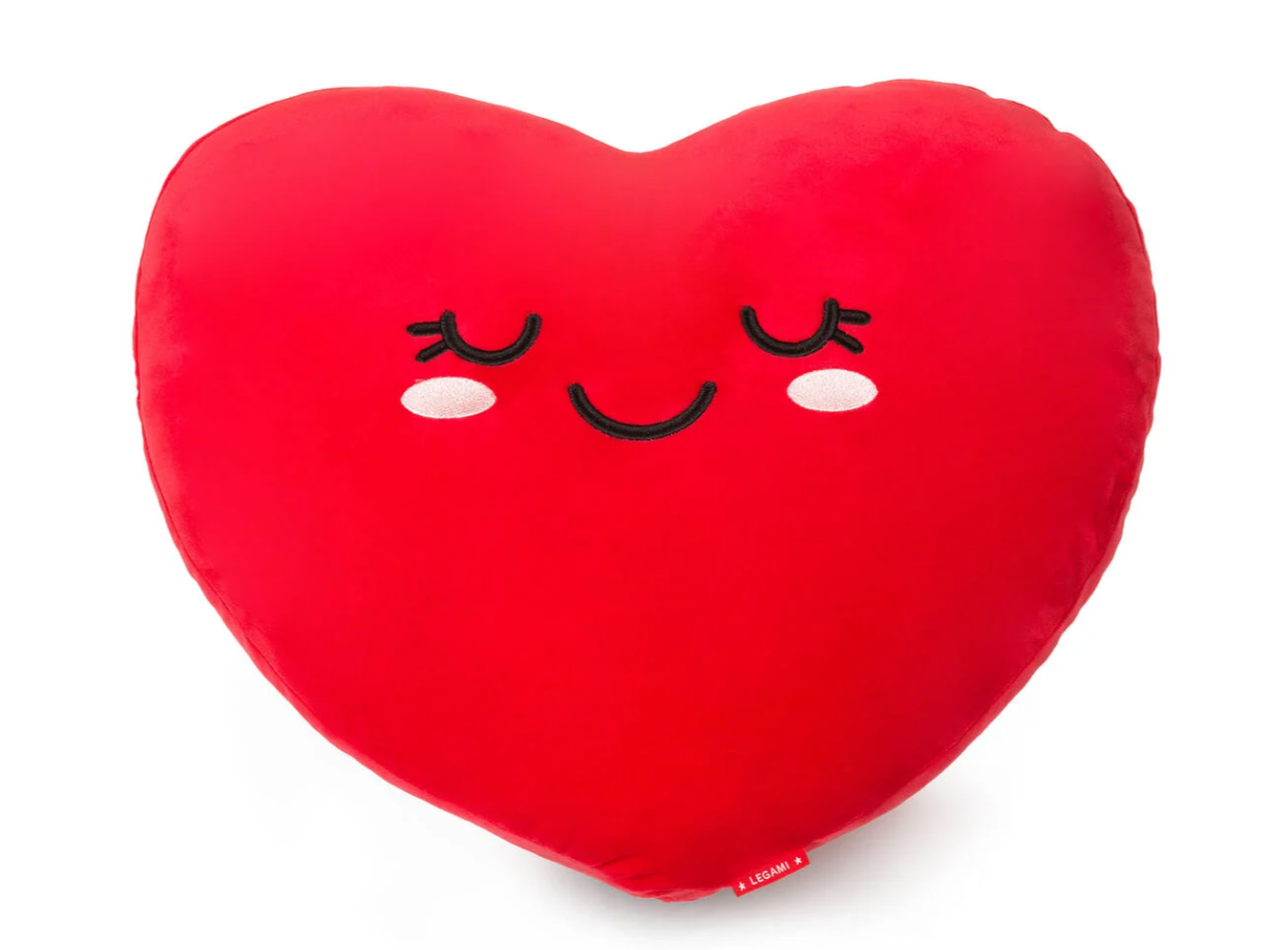 Almofada em forma de coração - Super macia!
