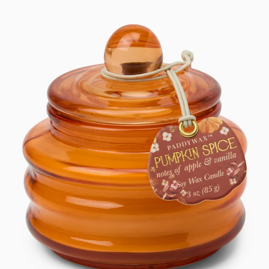 Vela de vidro Beam 85g - Laranja - Especiarias de abóbora
