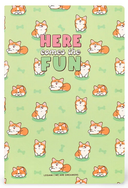 Caderno Legami A5 Liso - Corgi