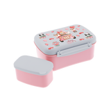 Caixa hermética para alimentos 900 ml Áurea – Lovely Travellers – Rosa suave