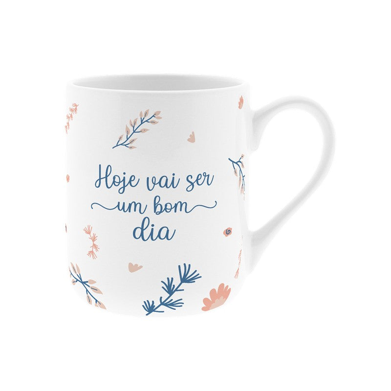 Caneca cerâmica - Hoje vai ser um bom dia