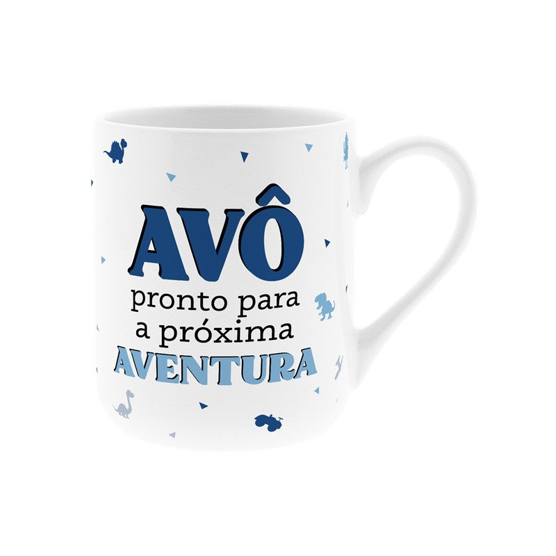Caneca Avo pronto para a próxima aventura