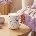 Caneca 330 ml Lovely Story – Fluffy Friend – Branco gelo