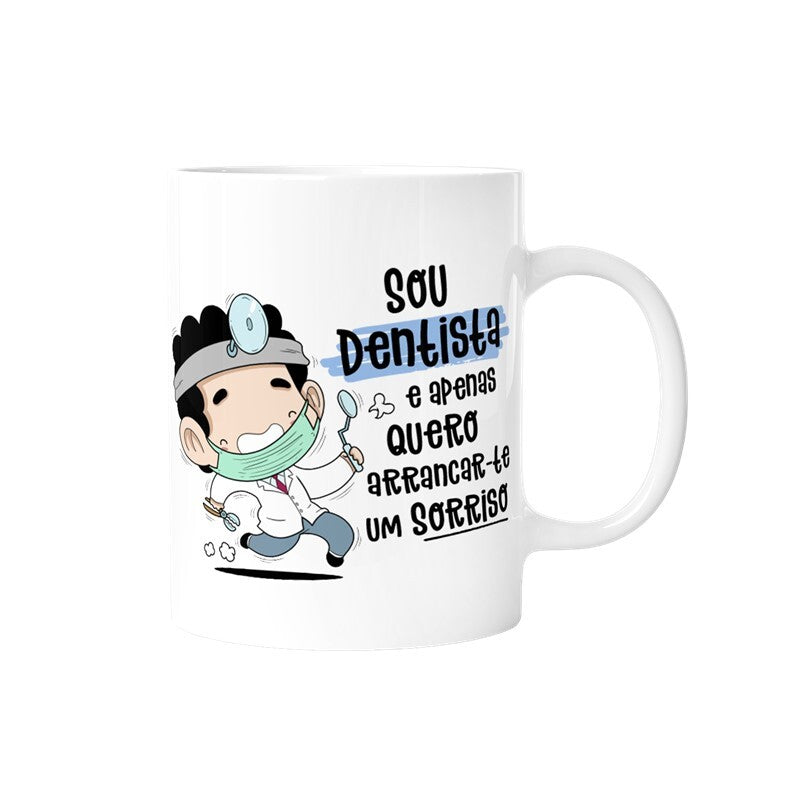 Caneca profissões - Dentista