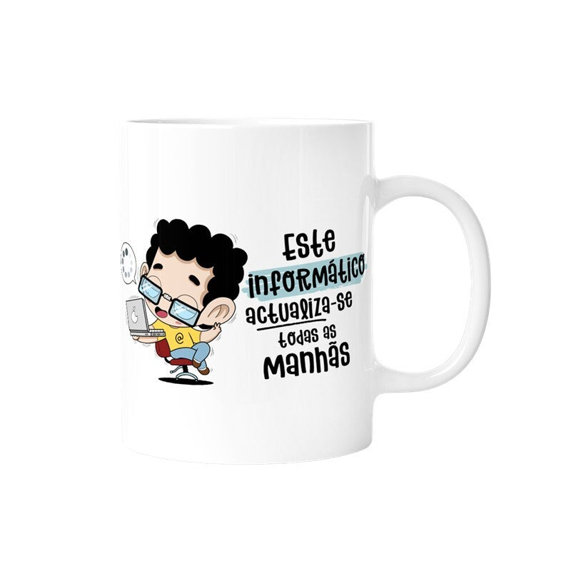 Caneca profissões - Informático