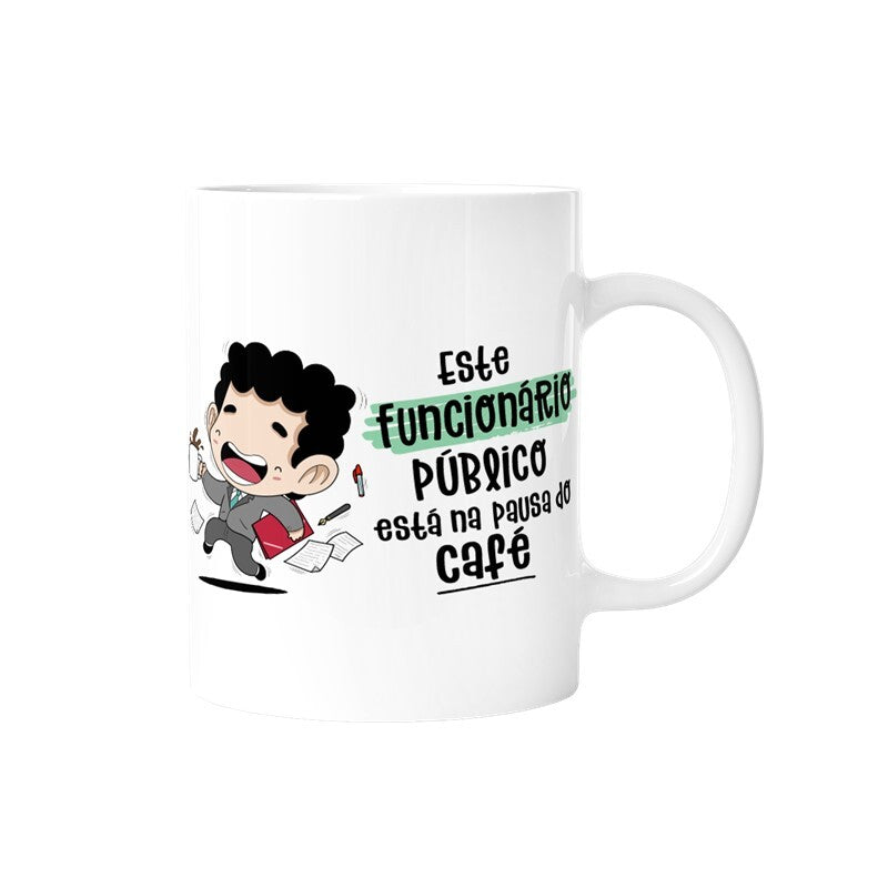 Caneca profissões - Funcionário publico